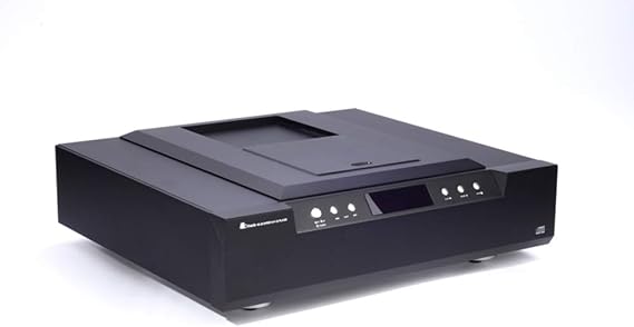 BADA HD-28 Hi-Fi Tube Player CD HDCD Full Balanced XLR Top-Loading with Remote (Black)