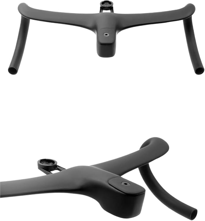 Full Carbon Integrated Handlebar Internal Routing with Spacers
