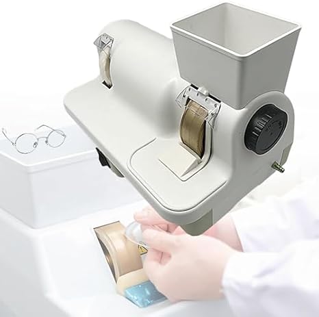Electric Lens Edging Machine, Manual Grinding and Polishing Machine for Optical Lens w/Grinding Wheel and Hand Stone for Training Centers
