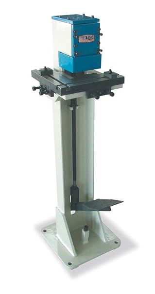 Baileigh Foot-Operated Sheet Metal Notcher, 16-Gauge Mild Steel (SN-F16-FN)