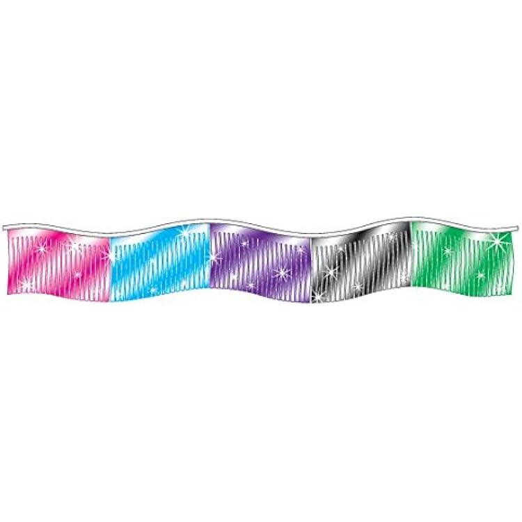 Donkey Auto Products Outdoor Metallic Color Streamers - 60 Long with 12 Long Strips Multi-Color