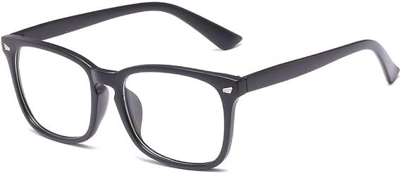 Unisex Stylish Square Non-prescription Eyeglasses Glasses Clear Lens Eyewear Frame
