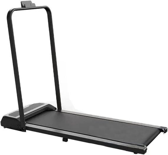 2 in 1 Folding Treadmill, Folding Walking Jogger with Wheels, 2.25 Hp No-Install Electric Treadmill with Remote Control and Led Display
