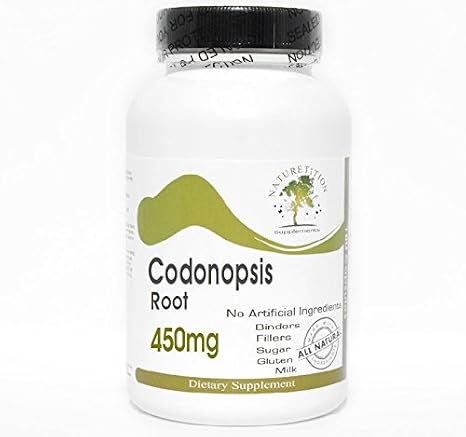 Codonopsis Root 450mg ~ 180 Capsules - No Additives ~ Naturetition Supplements