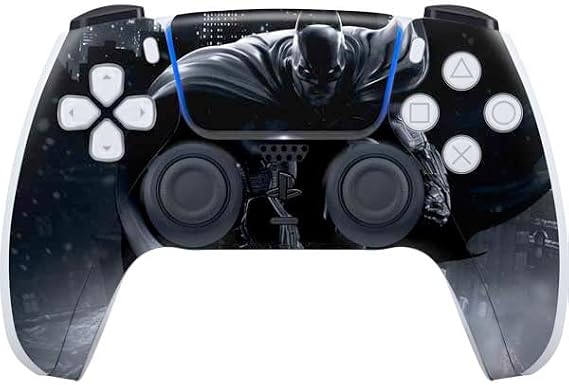 Skinit Decal Gaming Skin Compatible with PS5 Controller - Officially Licensed DC Comics Arkham Origins Batman in Action Pose Design