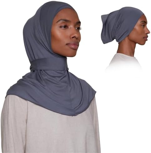 Slip-on Instant Premium Jersey Hijab with Undercap - Buttery Soft, Lightweight Hijab with Innovative Tie-Back Design