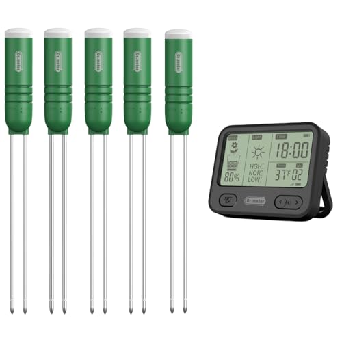 1 Display  5 Sensors Soil Moisture Meter