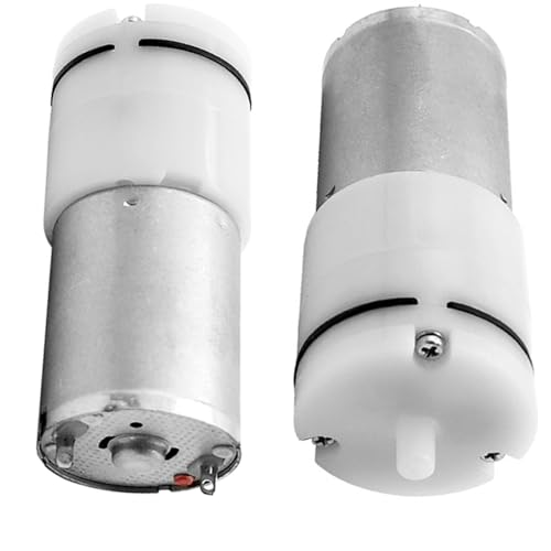 DC 12V Mini Air Pump Motor, 370 High-Power Micro Air Pump,for Aquarium Fish Tank Oxygen Circulate Sphygmomanometer Massager - 2 Pcs