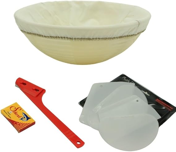 Ekmek Yapım Seti Yuvarlak 25 Cm Bezli