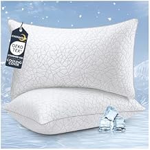 COZSINOOR Bed Pillows Queen Size - Premium Down Alternative Pillows Set of 2 for Side, Back, and Stomach Sleepers Cooling Hotel Quality Fluffy Soft Microfiber Fill Breathable Skin-Friendly