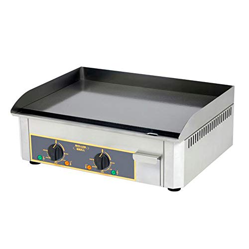 Equipex PSSE-600 23 Electric Griddle with Thermostatic Controls and Two Zone Steel Plate, Stainless Steel, 208240v, NSF