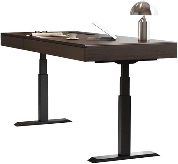 Height Adjustable Electric Desk, Sit Stand Up Desk, Modern Liftable Standing PC Workstation for Home Office(180cm)