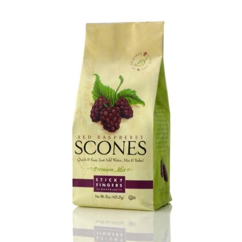 Sticky Fingers Scones Raspberry Mix, 15-ounces Pack of3