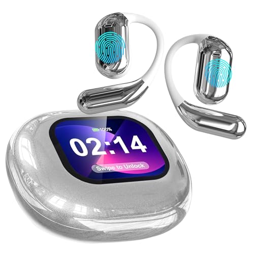 AI Translator Wireless Earbuds Real-time Language Translation Earphone 3-in-1 Translating Earbuds with 144 Languages & Accents, 16 Additional App Bluetooth 5.4 Silver B