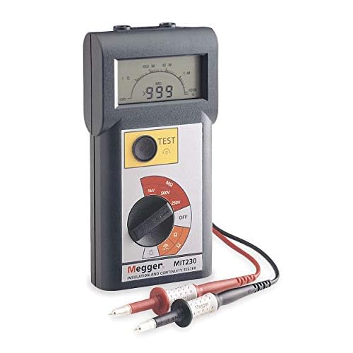 Battery Operated Megohmmeter, 1000VDC
