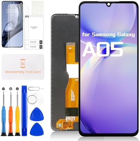 INCELL for Samsung Galaxy A05 LCD Screen Replacement - for Samsung A05 LCD Display Touch Screen for Galaxy A055 SM-A055F A055FDS A055M A055MDS Digitizer Glass Sensor Assembly with Repair Kits