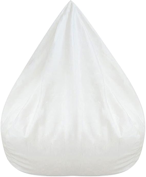 1Pack Bean Bag Chair Inner Liner No Filler Bean Bag Insert Replacement Removable Zipper Opening Bean Bag Inner Liner Easy to Clean Inner Liners for Bean Bag Chair Cover (1, M 31.5 x 35.4in)