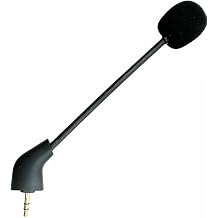 Replacement Microphone 3.5mm Boom Compatible with Post-2021 2nd Version Wired Kingston HyperX Cloud 2 II Cloud Core Cloud Pro Cloud X Gaming Headsets Mic for PS5 Switch Mac PC