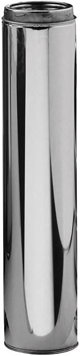 Selkirk Metalbestos 6UT-48 6-Inch X 48-Inch Stainless Steel Insulated Chimney Pipe