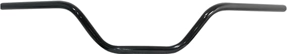 Emgo 23-12592 Black Finish Steel Handlebar