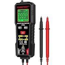 HT93 Digital Multimeter Count Tester Meter Ohmmeter with Backlit for Voltage Resistance Live NCV Test