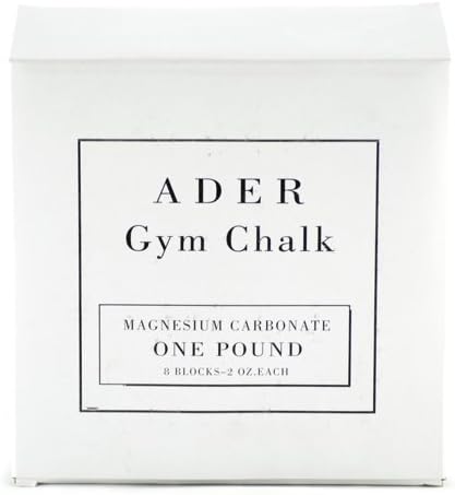 FringeSport 1lb Gym Chalk (8-2oz Blocks) for Weightlifting and Gymnastic Training