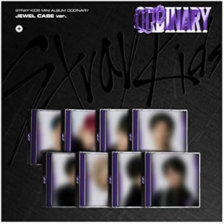 JYP Ent. STRAY KIDS - ODDINARY [JEWEL CASE ver.] AlbumExtra Photocards Set Random ver. JYP KPOP IDOL, 120 x 120 x 10 mm