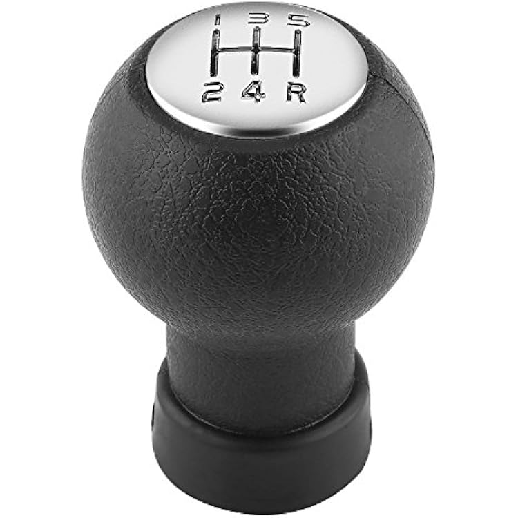 Qiilu Ball Shift Knob Head 5 Speed Manual Gear Shift Knob Stick Head for for Swift SX4 2005-2010