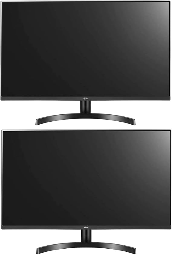 LG 27QN600-B 27 inch QHD 2560x1440 IPS Monitor with AMD FreeSync, HDR10 2 Pack