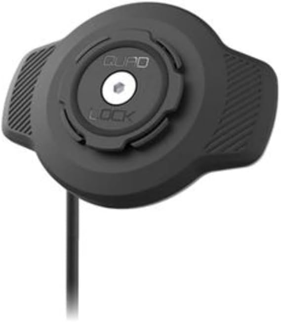 Quad Lock USB Waterproof Wireless Charging Head for Motorcycle and 360 Range