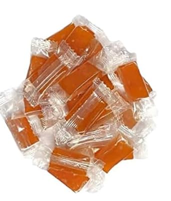 OnMexa Aam Papad Candy Alphonso Mango Pulp Toffee Fresh Mango Papad Candy | Healthy Fruity Snack (5oz)