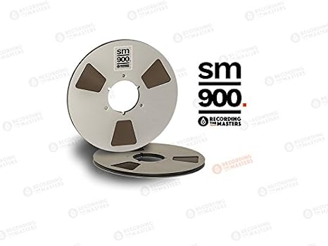 NEW RTM PYRAL BASF SM900 1/4" 2500' 762m 10.5" Metal Reel NAB Hinged Box RMG/EMTEC Studio Mastering Tape R34620