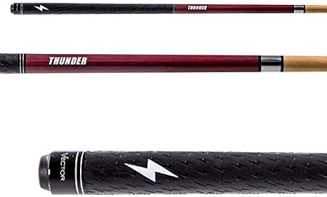 VECTOR Thunder Sport Wrap Break Cue 2 x 4 Hard Case