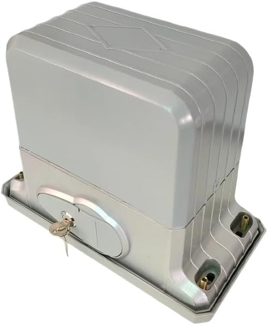 Gate Opener, 500kg Waterproof Automatic Sliding Gate Opener Gear Motor Driver No Rack Electric Remote Control Door Closer,Hardware Security System