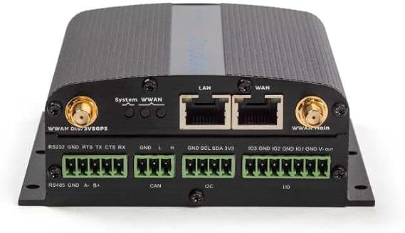 Option Cloudgate CM0125-12142 Mini CAT 4 LTE Worldwide Modem - DC Power Cable - 2 Antennas