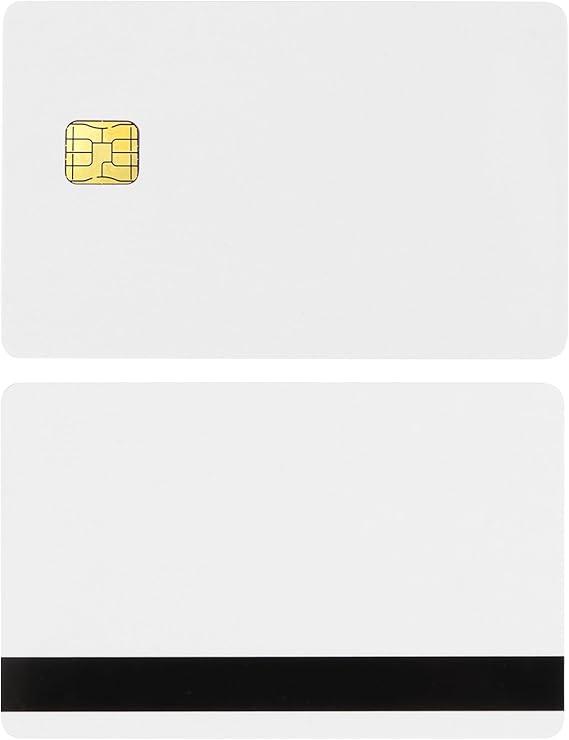 J3R180 JCOP4-180K Java Smart Card -Replace J2A040 Chip Java Jcop Cards -UNFUSED J3R180 Java Chip Cards with 2 Track 8.4mm HICO Magnetic Stripe - 1Pack
