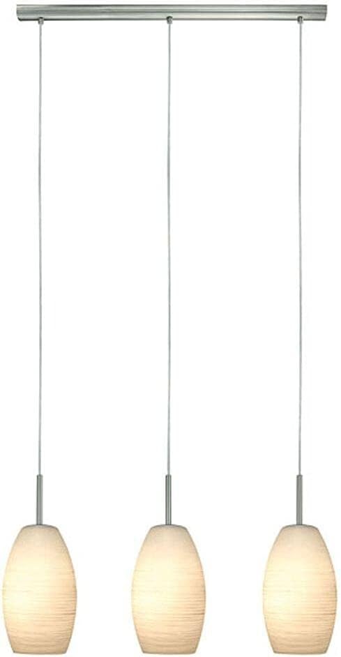 EGLO 88954A Batista 1 Trestly Hanging Light, Matte Nickel, 59.00x28.00x4.75