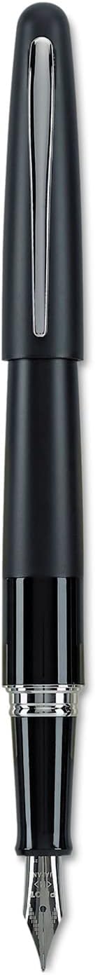 Pilot Metropolitan Collection Fountain Pen, Black Barrel, Classic Design, Medium Point, Black Ink 91107