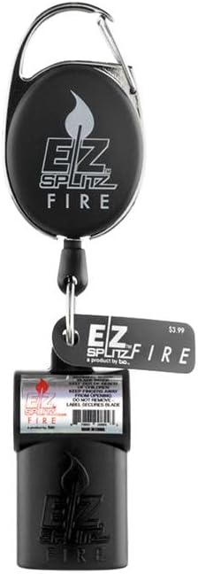 EZ Splitz FIRE Cigarillo Splitter - 1 Count (Black)