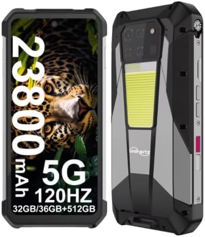 8849 Tank 3 Pro 5G Projector Cell Phone 32GB RAM 512GB ROM Mobile Phone 23800mAh 120W Rapid Charger 200MP Camera Dual Card