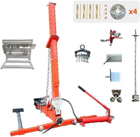 KATOOL KT-YA260 Car Frame Puller Set Auto Body Puller Frame Straightener