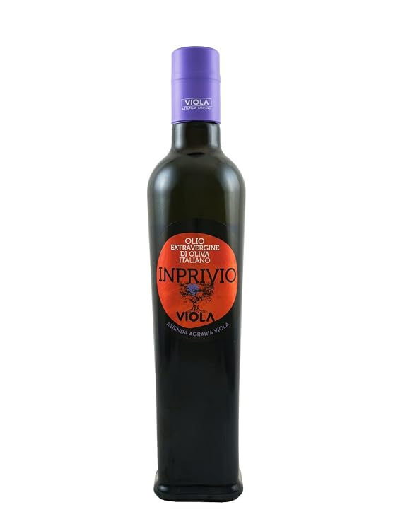 Viola Inprivio Italian Extra Virgin Olive Oil From Umbria - 0.5 Liter / 16.9 Ounce