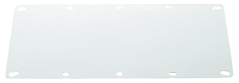 Bullard 840MX2 Clear, Flat Acetate Visor 7" x 15" x 0.040" for use with Sentinel 2 Headgear only, One Size