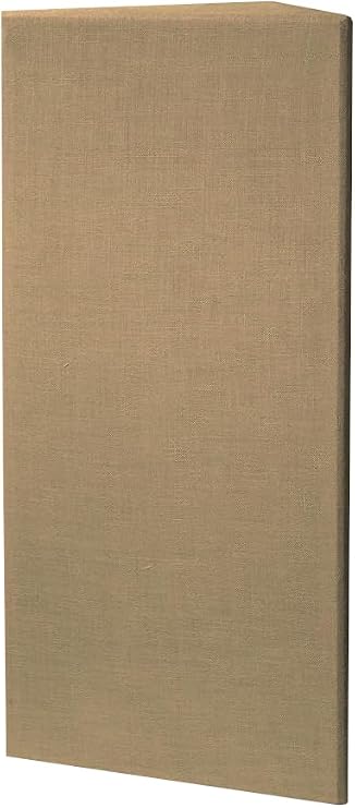 ATS Acoustics Corner Bass Trap, Low Frequency Range, NRC 1.40, 24" x 48" x 13" (Natural)