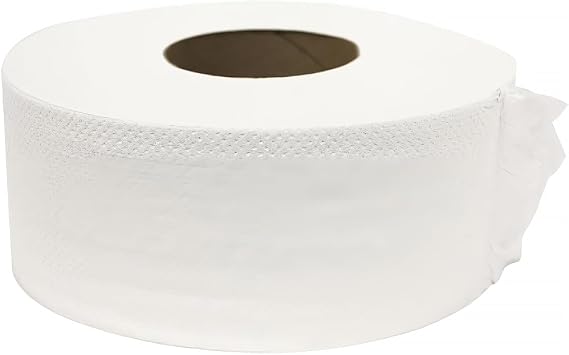 Premium 2 Ply Toilet Tissue Roll - 9" (1 Pc.) - Ideal for Everyday Use for Home, Office, or Commercial Settings
