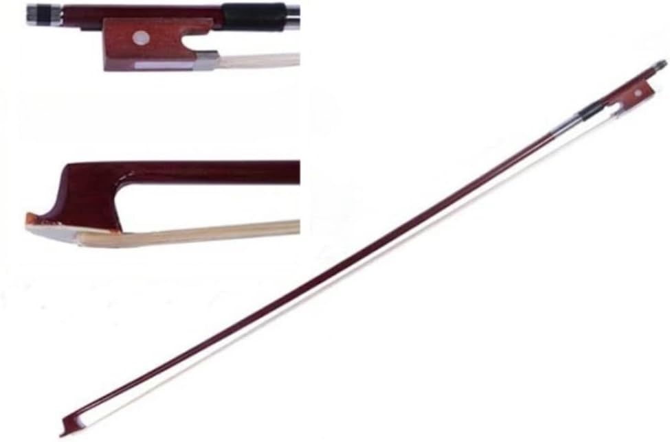 Authentic Violin Bow, Performance Grade Bow, Handmade, Rosewood, Octagonal, Horsetail Bow, 3/4, 4/4, 1/2, 1/4, General Beginner 1/4