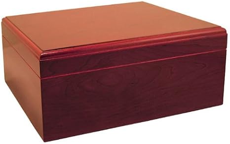 Cuban Crafters Mio Cherry Wood Cigar Humidor 40 Count