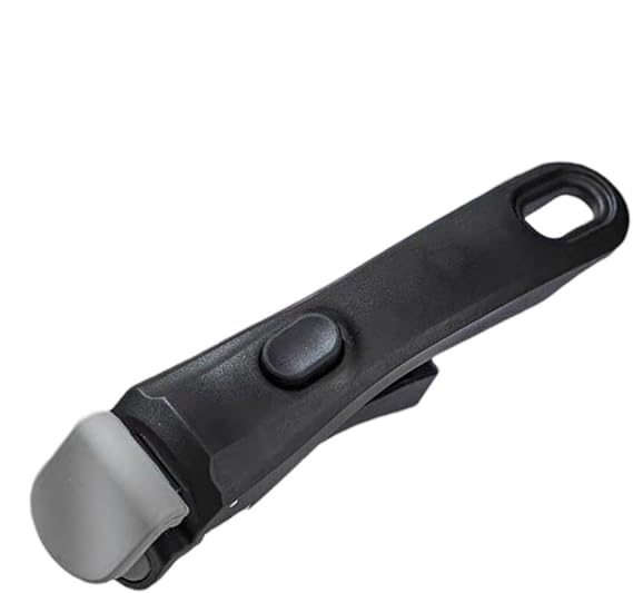 Abnehmbarer Topfgriff Hitze- & Rutschfester Griff für Töpfe & Pfannen 10KG Tragfähigkeit (Schwarz)