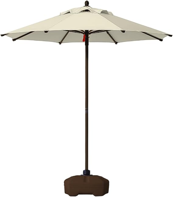 ODS Sunminyum 200/8 Polyester Kumaşlı + 50 Litre Bidonlu Bahçe Şemsiyesi