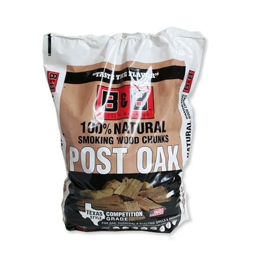 B&B Charcoal 8023372 Oak Wood Smoking Chunks44; 549 cu. in.